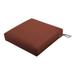 Classic Accessories RavennaÂ® Square Patio Seat Cushion Slip Cover & Foam - Durable Outdoor Cushion Spice 23 W x 23 D x 5 Thick