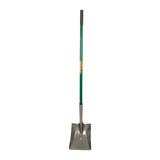 UnionTools 2432100 Square Point Shovel 8.61 in W Blade Steel Blade Fiberglass Handle 43 in L Handle