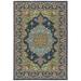 Kaleen Sunice Collection 2 x 3 Lime Green Floral Outdoor Rug