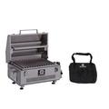 Solaire SOL-IR17BWR Portable Infrared Gas Grill With Free Carrying Bag & Warming Rack Stainless Steel