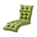 Greendale Home Fashions Summerside Green 72 x 22 in. Outdoor Chaise Lounge Chair Cushion