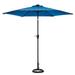 Living Accents 8462384 9 ft. Tiltable Royal Blue MARKET Patio Umbrella