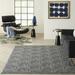 Nourison Palamos Indoor/outdoor Contemporary Dark Grey Area Rug