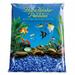 Pure Water Pebbles Aquarium Gravel - Marine Blue 5 lbs (3.1-6.3 mm Grain)