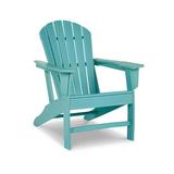 Signature Design by Ashley Contemporary Sundown Treasure Adirondack Chair Turquoise