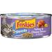 Purina Friskies Shreds Gravy Wet Cat Food Soft Turkey & Cheese 5.5 oz Cans (24 Pack)