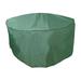 Bosmere C514 Round Cafe Table and Chairs Cover - 43 diam. in. - Green