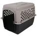 PetmateÂ® Vari Plastic Travel Dog Kennel 36 Medium/Large Dog Crate for Pets 50-70 lbs Taupe/Black