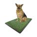 Dog Pet Grass Potty Patch Portable XLarge 30x20 - 3 Layer Artificial Turf Grass Pad - Puppy Potty Bathroom Training - Indoor Outdoor