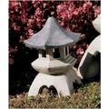 Design Toscano 10.5 Asian Chinese Pagoda Lantern Sculptures Statue Lantern