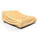 Budge Double Chaise Nutmeg Patio Chaise Cover All-Seasons