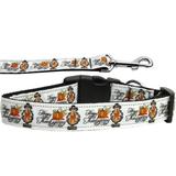 Mirage Pet 125-125 SM Happy Thanksgiving Nylon Dog Collar Small