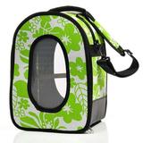 A & E Cage Company Soft Sided Travel Bird Carrier Large Green