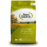 NutriSource Cat Senior Weight Management Chicken & Peas Formula 16Lb