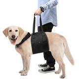 LNKOO Dog Support & Rehabilitation Harness - Padded Slings with Leash for Control & Comfort - Help Old or Disabled Pets Up Stairs Lift into Vehicle | Canine Knee Hip or Back Surgery Recovery