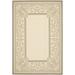 SAFAVIEH Courtyard Theodore Traditional Indoor/Outdoor Area Rug Dark Beige/Beige 5 3 x 7 7