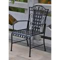 Mandalay Iron Patio Dining Chair (Set of 2)