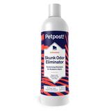 Petpost | Skunk Odor Shampoo for Dogs - Naturally Effective Deodorant Shampoo and Bad Smell Killer - Skunk Shampoo for Dogs or Cats