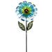 Regal Art & Gift 11694 Cosmo Flower 53 inch-Blue Garden Stake