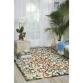 Nourison Home & Garden Indoor/Outdoor Multicolor 4 4 x 6 3 Area Rug (4x6)