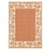 Couristan Recife Island Retreat Area Rug 3 9 x 5 5 Terracotta-Natural