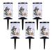 Goodsmann 6 pack printing fabric solar Landscape cloth Lighting Lights (Witch Pin Up Girl)