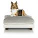 Club Nine Pets Milo Orthopedic Dog Bed Medium Silver.