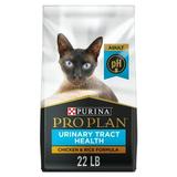 Purina Pro Plan Urinary Tract Health Chicken Rice Dry Cat Food 22 lb Bag