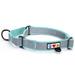 Pawtitas Martingale Dog Collar Puppy Collar Reflective Dog Collar Training Dog Collar Dog Collar Medium Dog Collar Teal Dog Collar