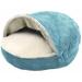 Precious Tails Plush Corduroy And Sherpa Lined Pet Dog Bed