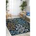 Nourison Caribbean Indoor/Outdoor Navy 2 6 x 4 Area Rug (3x4)