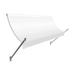 Awntech NO32-US-5W 5.38 ft. New Orleans Spear Awning Off White - 44 x 24 in.