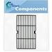 BBQ Grill Cooking Grates Replacement Parts for Master Chef S420LP - Compatible Barbeque Cast Iron Grid 16 3/4