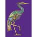 Toland Home Garden Animal Spirits- Heron Bird Flag Double Sided 28x40 Inch