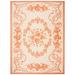 SAFAVIEH Courtyard Elena Traditional Floral Indoor/Outdoor Area Rug 8 x 11 Natural/Terracotta