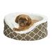 MidWest Homes for Pets QuiteTime Teflon Nesting Dog/Cat Pet Bed Brown 25 in