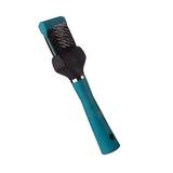 Professional Grooming Brushes & Combs for Dogs Brush & Comb Dog Groomer Tools(Soft Flex Slicker - Single Teal)