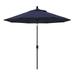 California Umbrella 9 ft. Aluminum Push Button Tilt Sunbrella Market Umbrella