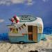 Midwest Design Imports Inc. Miniature Surf Shack Camper for Miniature Garden Fairy Garden (55874)
