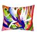 Betsy s Bird of Paradise No Cord Pillow 16x20