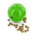 PetSafe Slimcat Interactive Feeder Ball for Cats Fill with Food and Treats Green