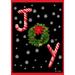 Toland Home Garden Joy Winter Christmas Flag Double Sided 28x40 Inch