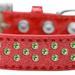 Mirage Pet Products Sprinkles Ice Cream Dog Collar Lime Green Crystals
