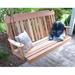 Creek Vine Designs WF4CSBSCVD 4 ft. Cedar Classic Porch Swing