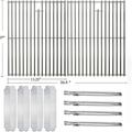 Replacement Parts for Nexgrill 720-0830H 720-0830D 720-0888N 720-0783E 720-0888 Cooking Grid Heat Plate and Burner Set