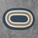 Colonial Mills NT51 2 x 5 ft. Crescent Rug - Blue