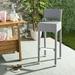 Safavieh Landry 38 in. High Indoor/Outdoor Rattan Bar Stool