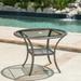 Radley Outdoor Wicker Glass Table Grey