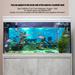 OTVIAP Fish Tank Sticker Aquarium Background Underwater PVC Coral Aquarium Background Underwater Poster Fish Tank Wall Decorations Sticker