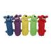 Loofa Floppy Moppy Water Bottle Dog Toy Assorted Colors